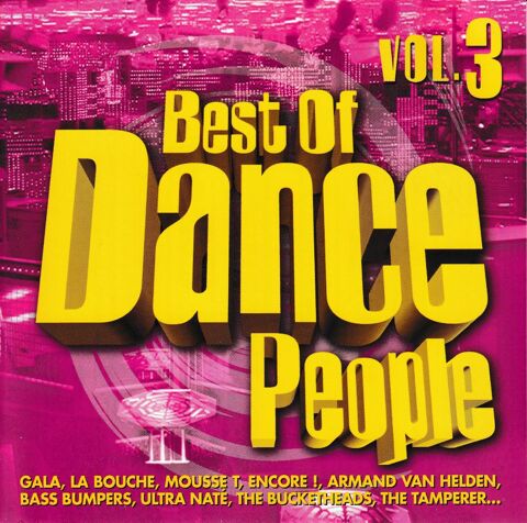 CD  Best Of Dance People Vol.3 Versions 100% Originales ESSO 8 Antony (92)