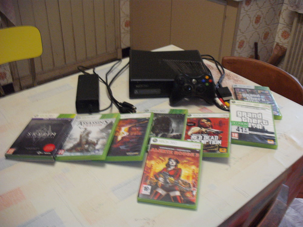 X-BOX 360 Consoles et jeux vidéos