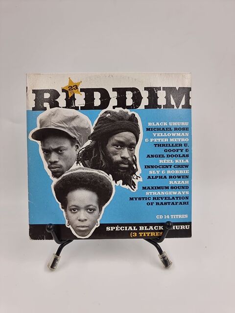 CD de musique Riddim 23 (Spécial Black Uhuru) avec pochette  8 Vulbens (74)