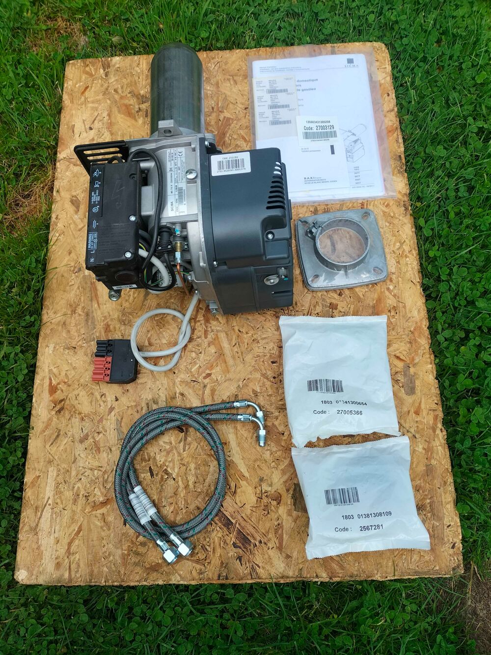 bruleul fioul neuf 66 kw Bricolage