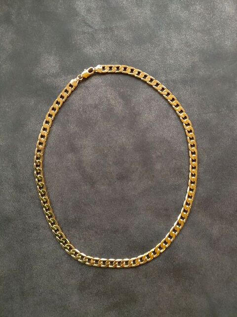 Magnifique chane plaque or 50 cm tat neuf 15 Paris 14 (75)