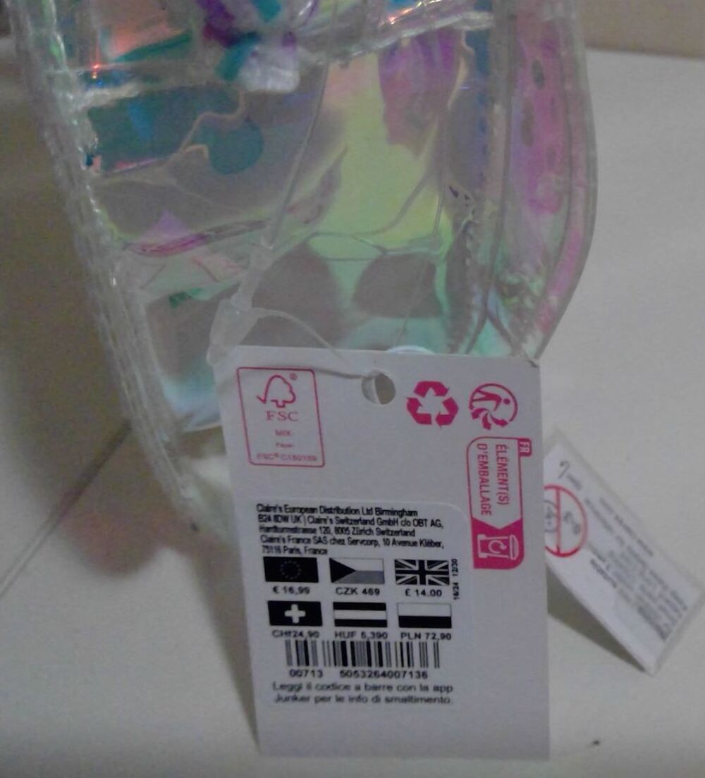 14€ Sac paillette coquillage Jeux / jouets
