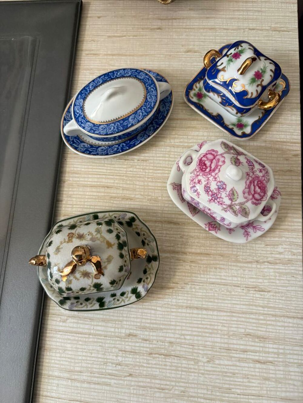 Miniatures de collection en porcelaine Décoration