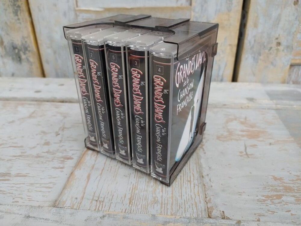 5 Cassettes Audio Les Grandes Dames de la Chanson Fran&ccedil;aise CD et vinyles