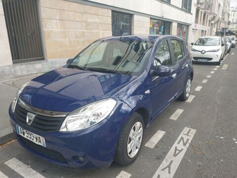 Dacia Sandero 1.4 MPI 75 GPL eco2 Laur&eacute;ate 2009 occasion Paris 75020