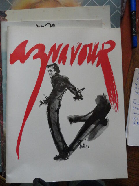 Programmes de concerts - AZNAVOUR - Age tendre et T�te de Bo 0 Mulhouse (68)