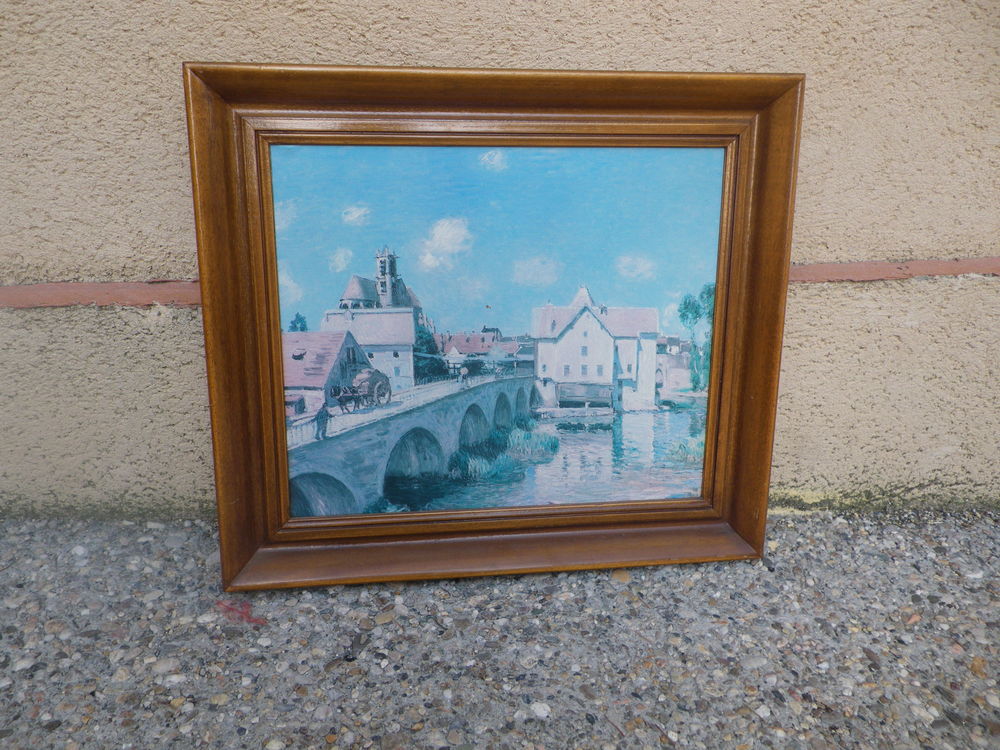 Tableau Peinture sur cadre bois Décoration