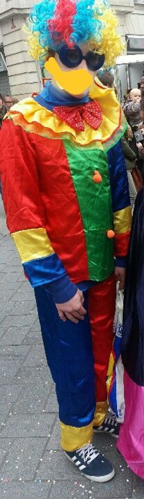 Costume CLOWN adulte + 5 accessoires + Loup Enfant 25 Nantes (44)