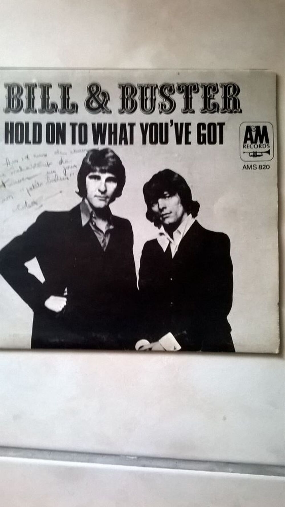 Disque vinyl 45T Bill&amp;Buster CD et vinyles