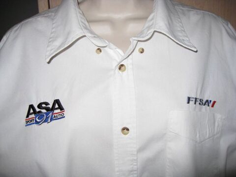 Chemise Homme Logo FFSA 15 Brem-sur-Mer (85)