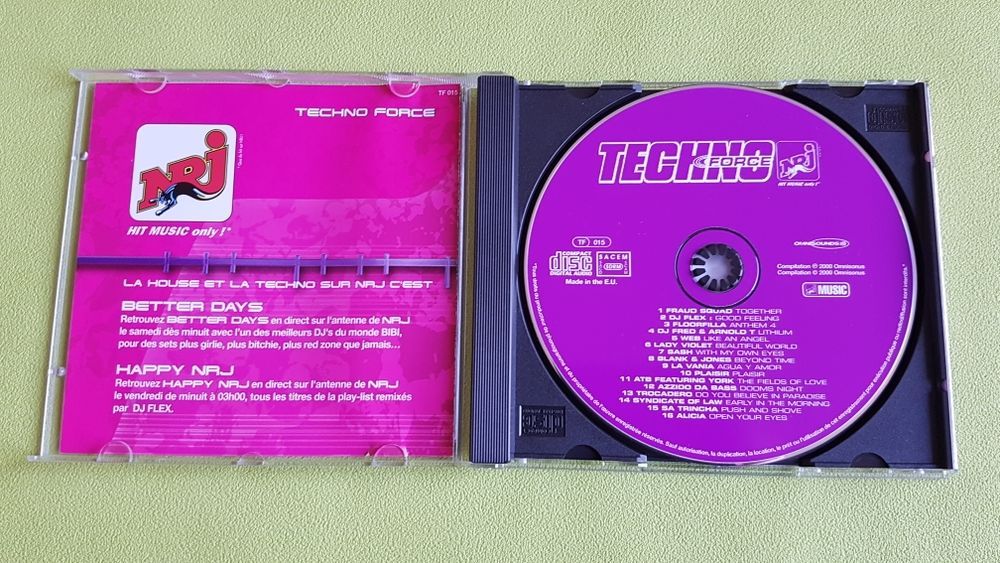 TECHNO FORCE CD et vinyles