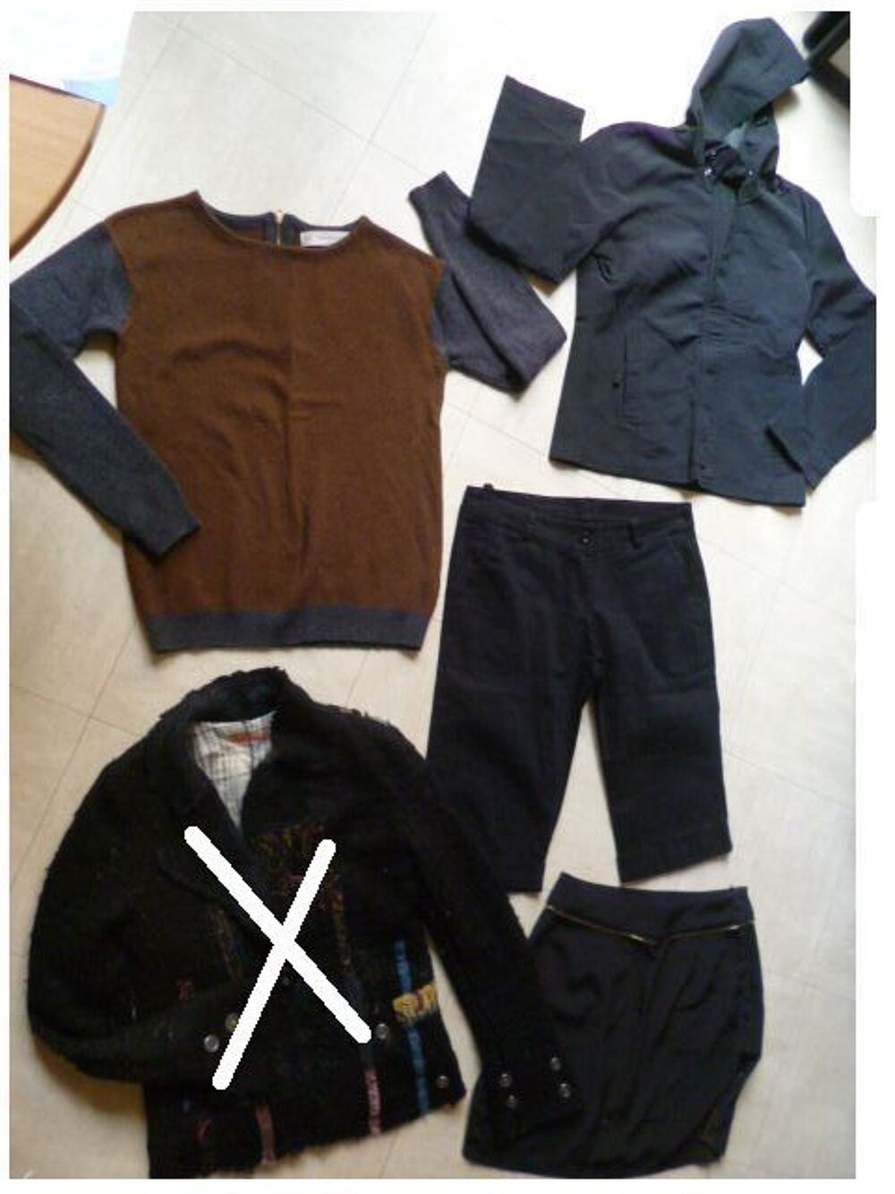 36 - jupe, pull, veste... zoe
Vêtements