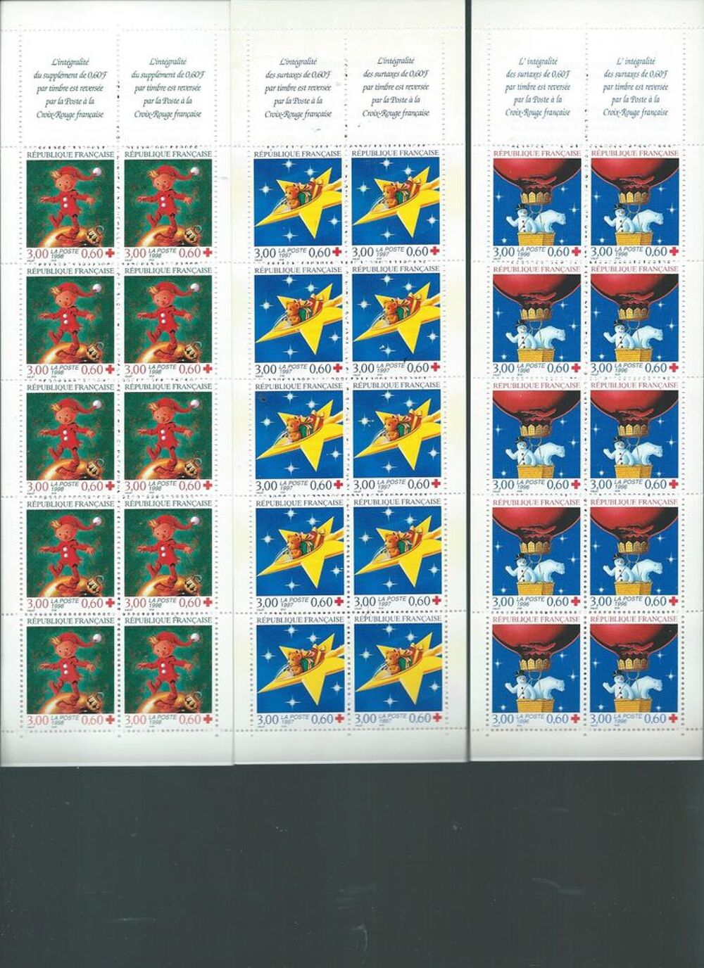 CARNETS CROIX - ROUGE 