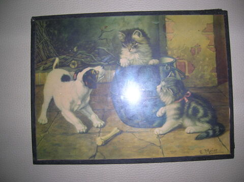 gravure sous verre sign�e 25 Reims (51)