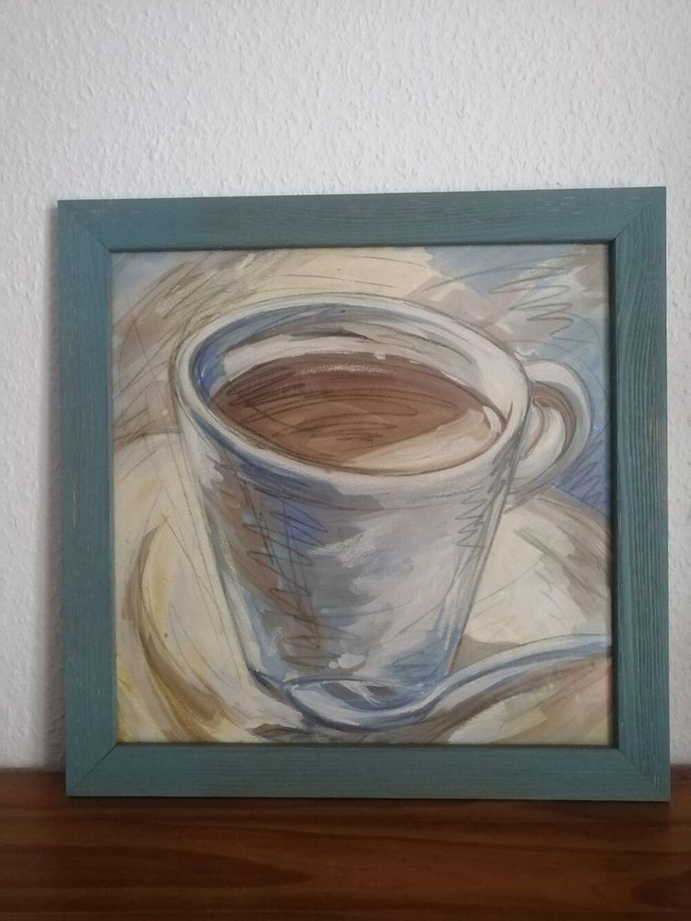 Tableau "tasse de caf&eacute;" Décoration