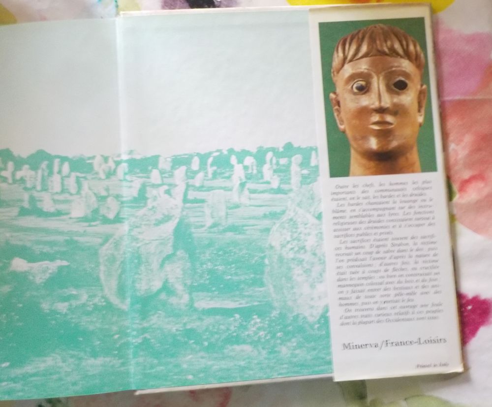 LES CELTES par Georges DOTTIN Ed. Minerva France Loisirs Livres et BD