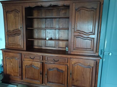 Buffet vaisselier en ch�ne massif 320 Besan�on (25)