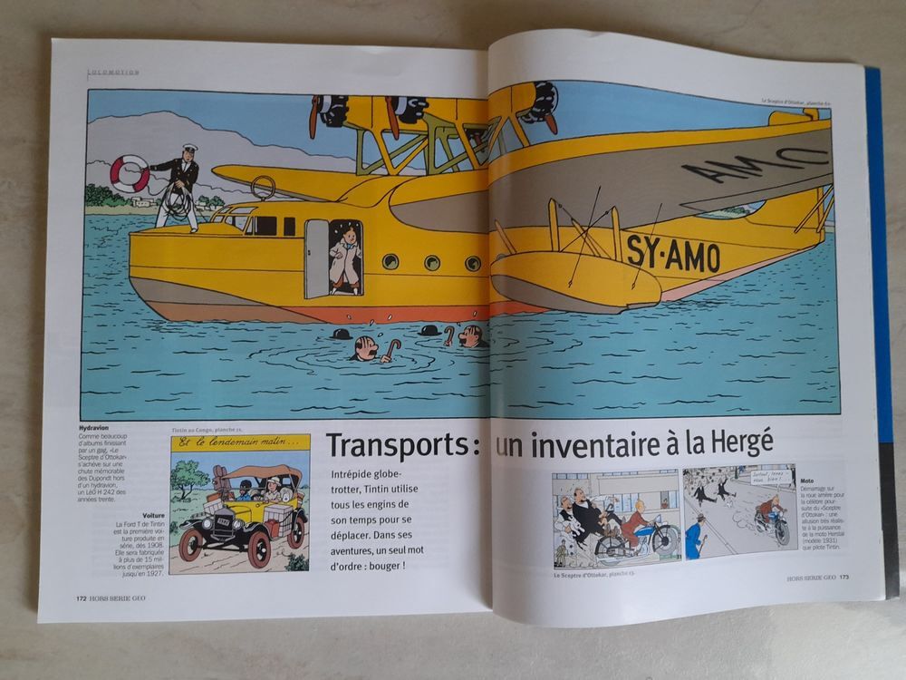 ALBUMS TINTIN Livres et BD