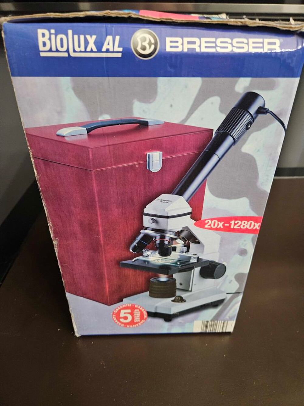 Microscope Bresser Biolux AL 20x-1280x PC Ocular Jeux / jouets
