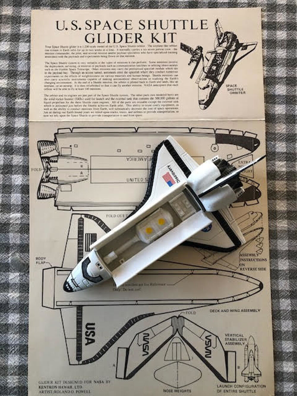 NASA 2 souvenirs ann&eacute;es 1980 