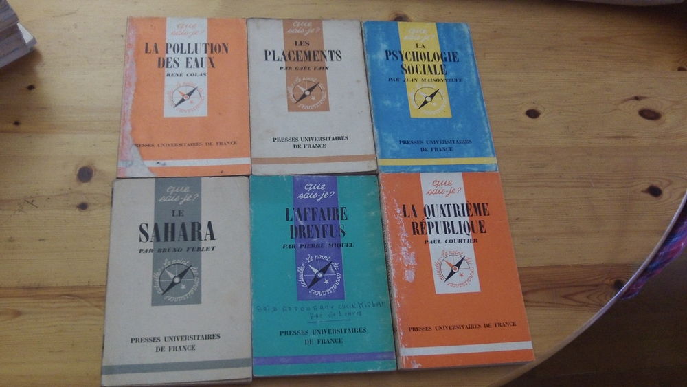 Lot 48 "Que-Sais-je" Presses Universitaires de France (PUF) Livres et BD