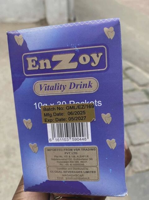 Enzoy vitality drink 10 sachets 59 �tampes (91)