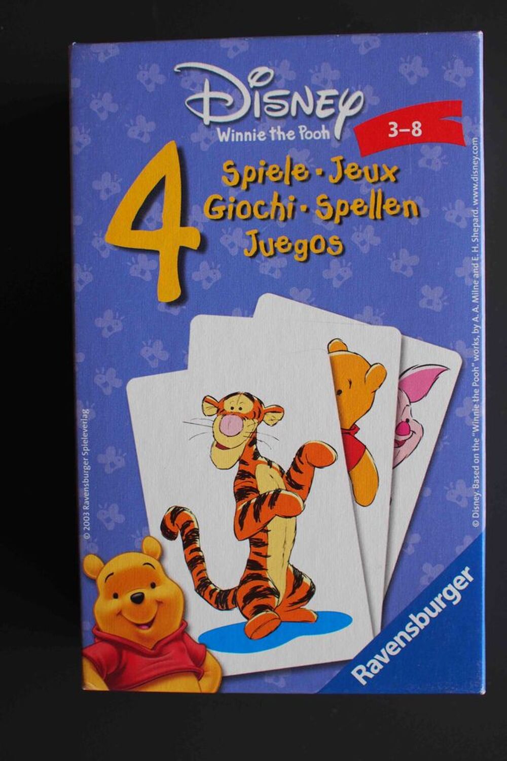 4 JEUX DE CARTES -Ravensburger Jeux / jouets