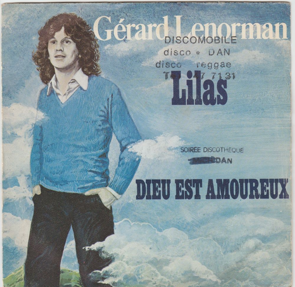GERARD LE NORMAN / 12 DISQUES VYNIL 45 TOURS CD et vinyles