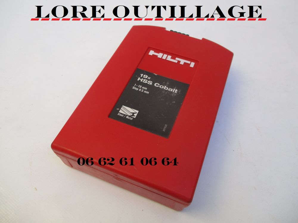 HILTI Jeu de m&egrave;ches au cobalt HSS Ultimate Bricolage