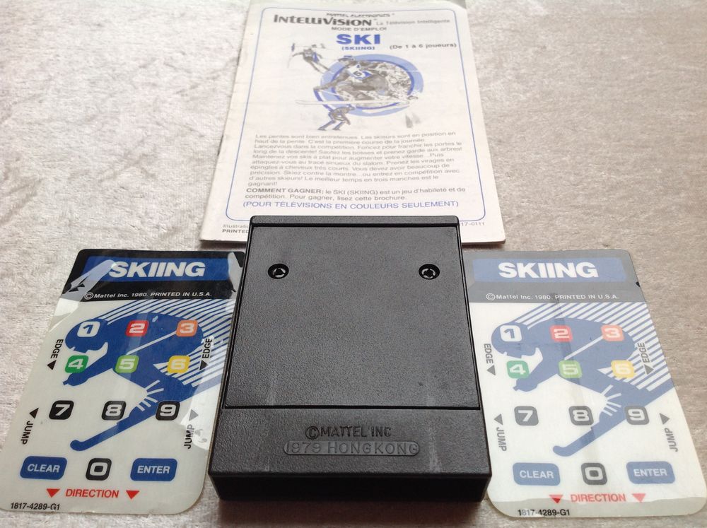 SKIING INTELLIVISION RETROGAMING Envoi Possible
Consoles et jeux vidéos
