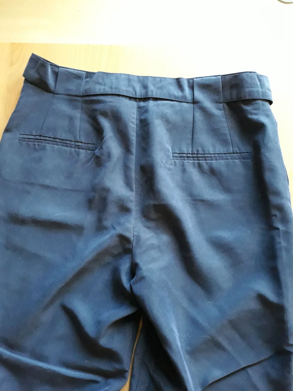 Pantalon fluide bleu marine - Kiabi - 36 Vêtements