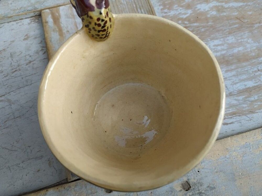Tasse Fa&iuml;ence de Quimper Paul Fouillen Bretagne Décoration