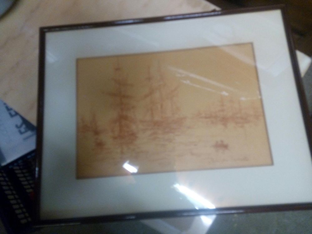 2 TABLEAUX REPRO SANGUINES RODOLPHE PLANQUETTE Décoration