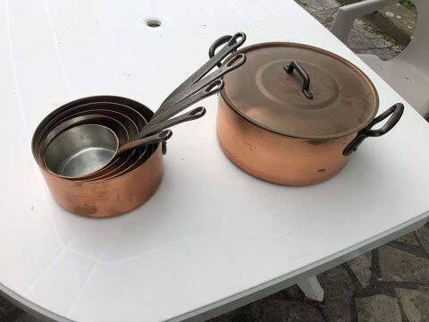 Casserole et faitout en cuivre 100 Villiers-le-Morhier (28)