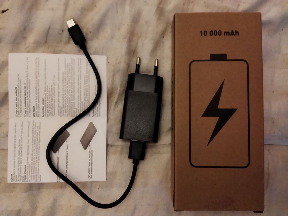 Batterie de secours ( power-bank ) + charge par induction Matériel informatique