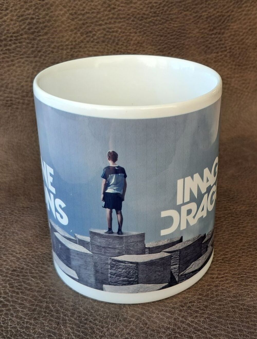 tasse mug en c&eacute;ramique groupe imagine dragons 
&eacute;tat neuf 
