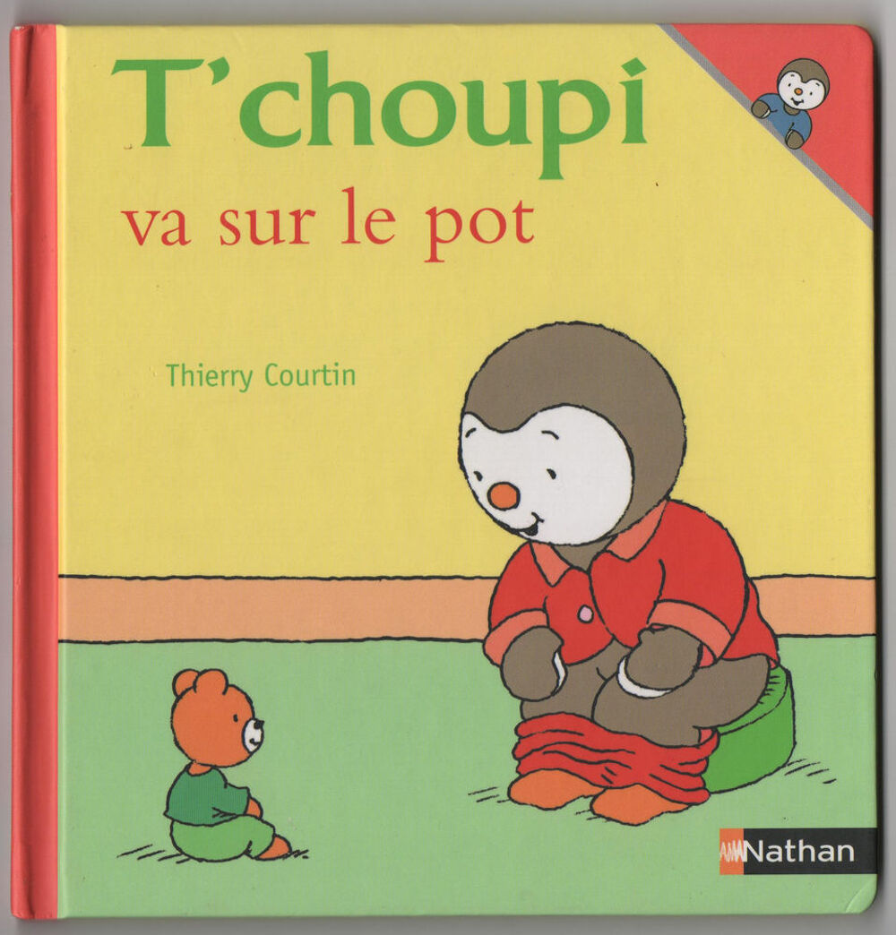 T'choupi va sur le pot - Thierry Courtin Livres et BD