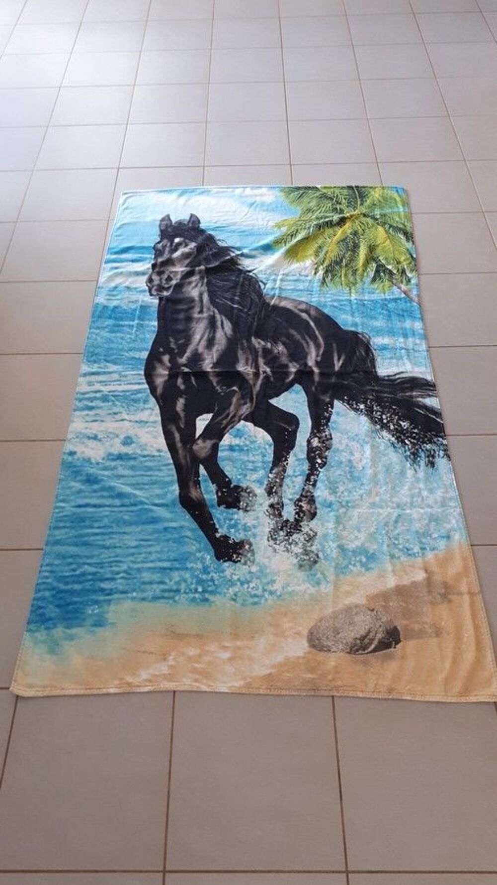 Serviette plage ou bain taille XXXL Décoration