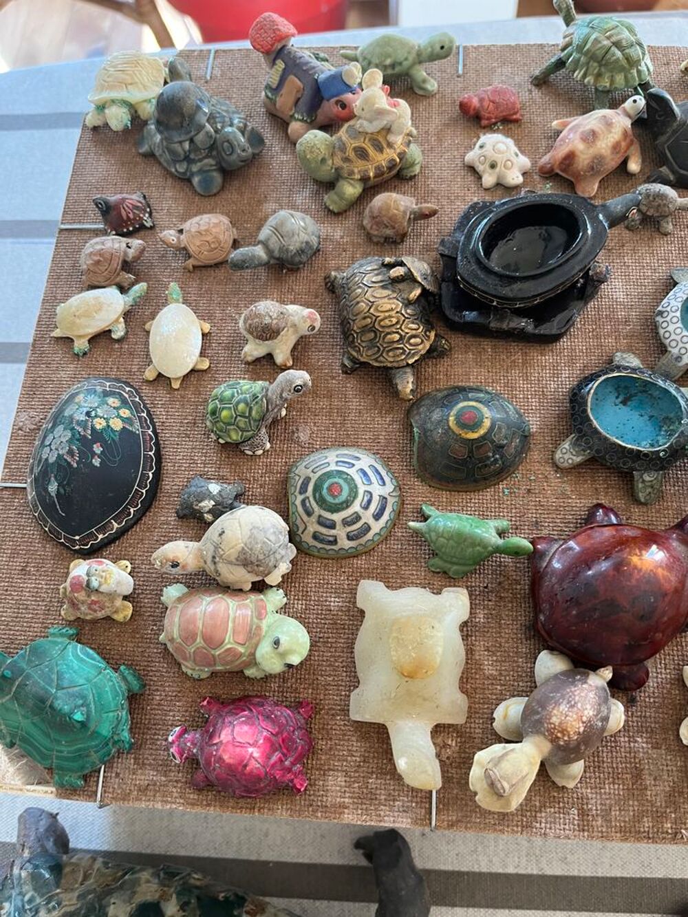 Collection tortues miniatures Décoration