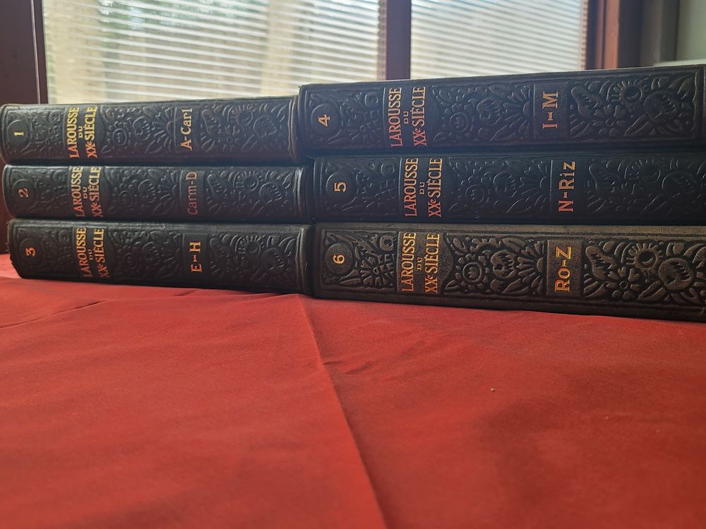 Larousse du XXeme Siecle - 6 tomes anciens Livres et BD