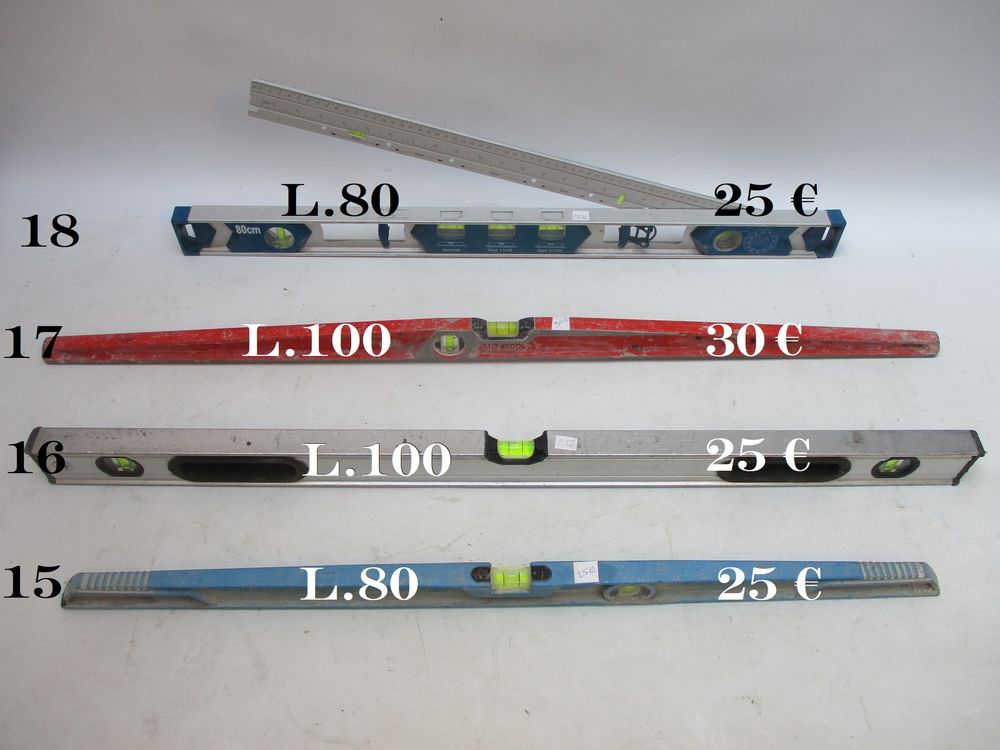 18 Niveaux &agrave; petits prix Bricolage