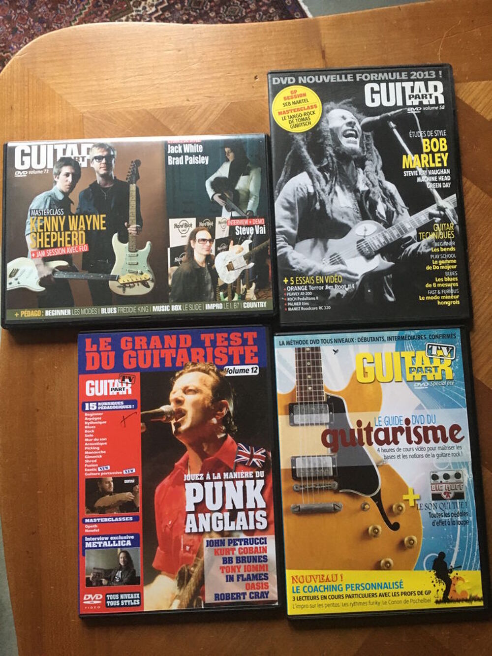 DVD Guitar part -DVD bass DVD et blu-ray
