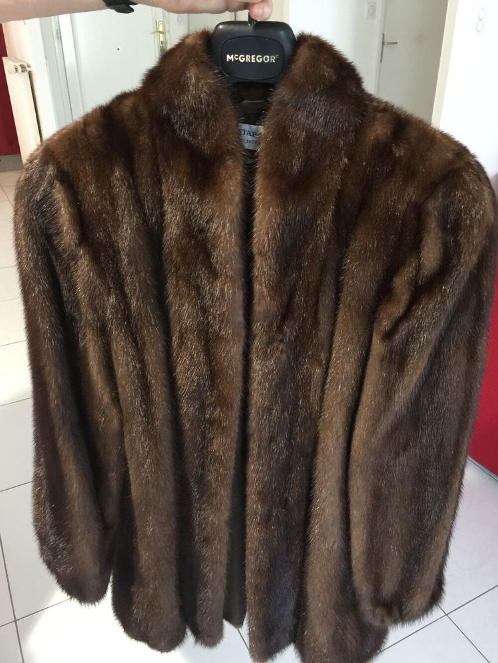 veste 3/4 vison Vêtements