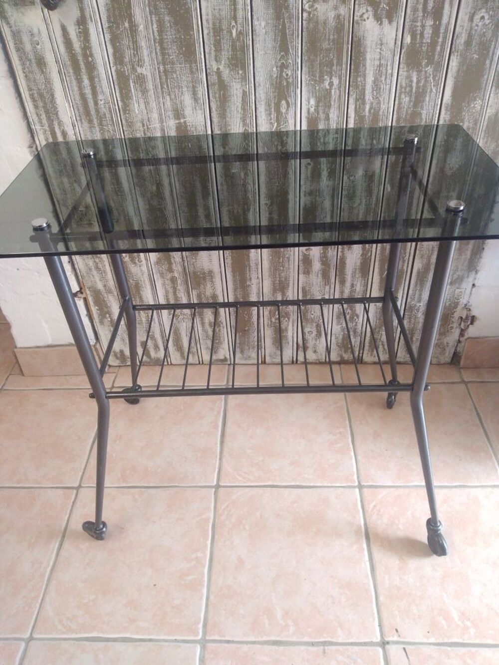 desserte ancienne ou meuble t&eacute;l&eacute; vintage ann&eacute;es 70 Meubles
