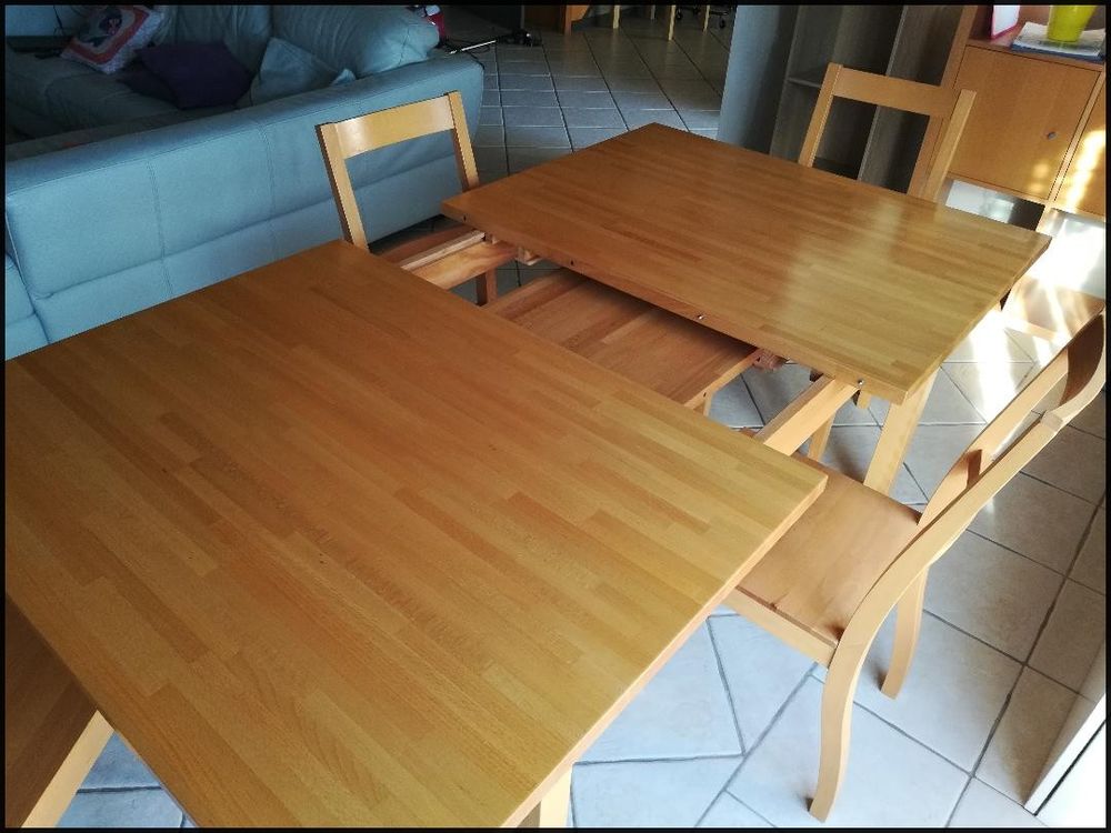 Ensemble Table et 4 chaises Meubles