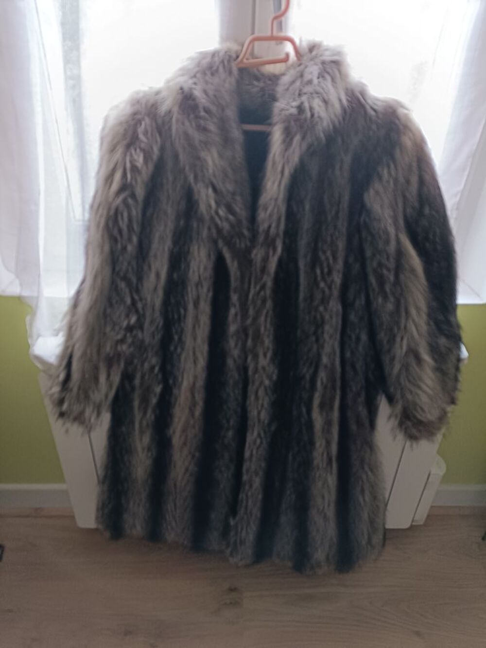 Manteau de fourrure marmotte Vêtements