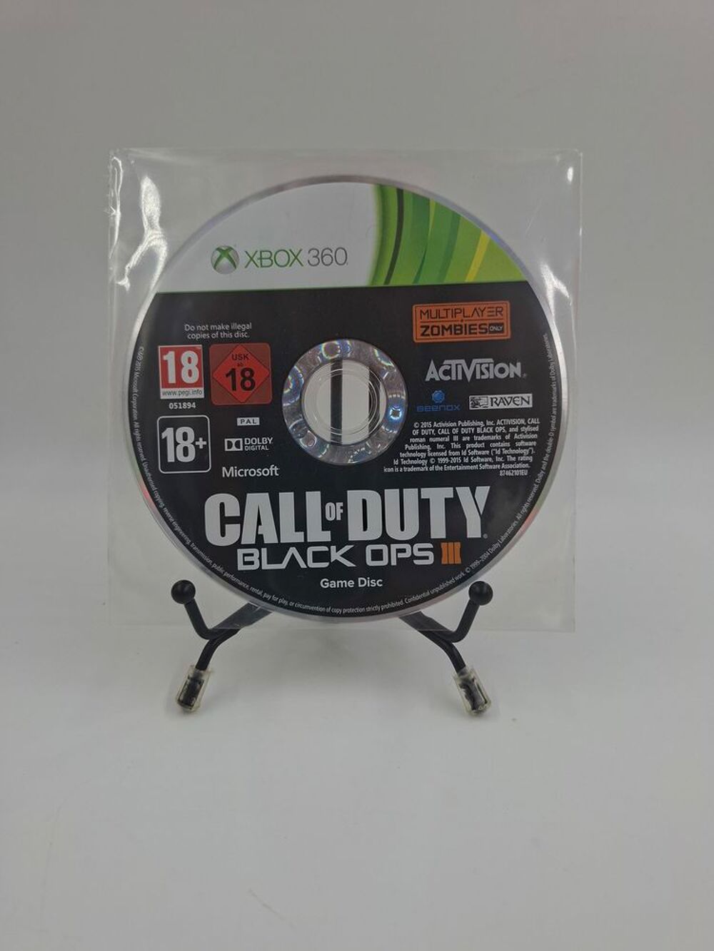 Jeu Xbox 360 Call of Duty Black Ops III (3) (Game Disc) Consoles et jeux vidéos