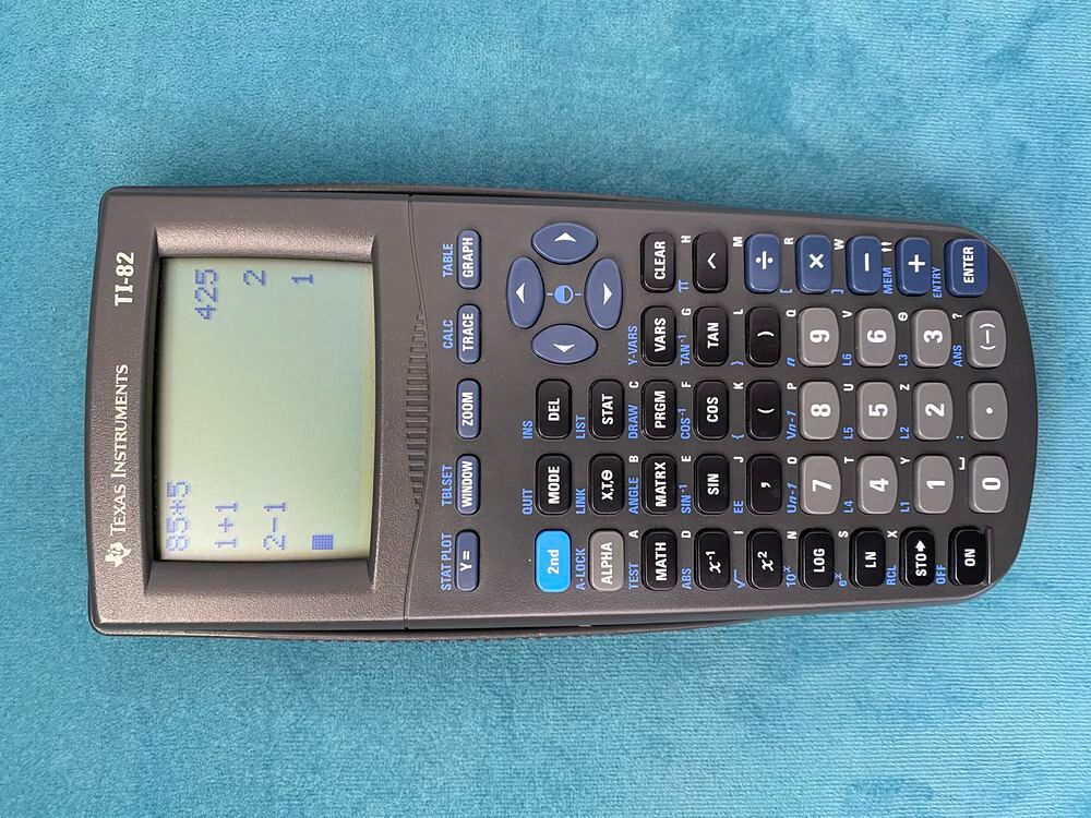 Texas Instruments TI-82 Stats Calculatrice Graphique Noir
