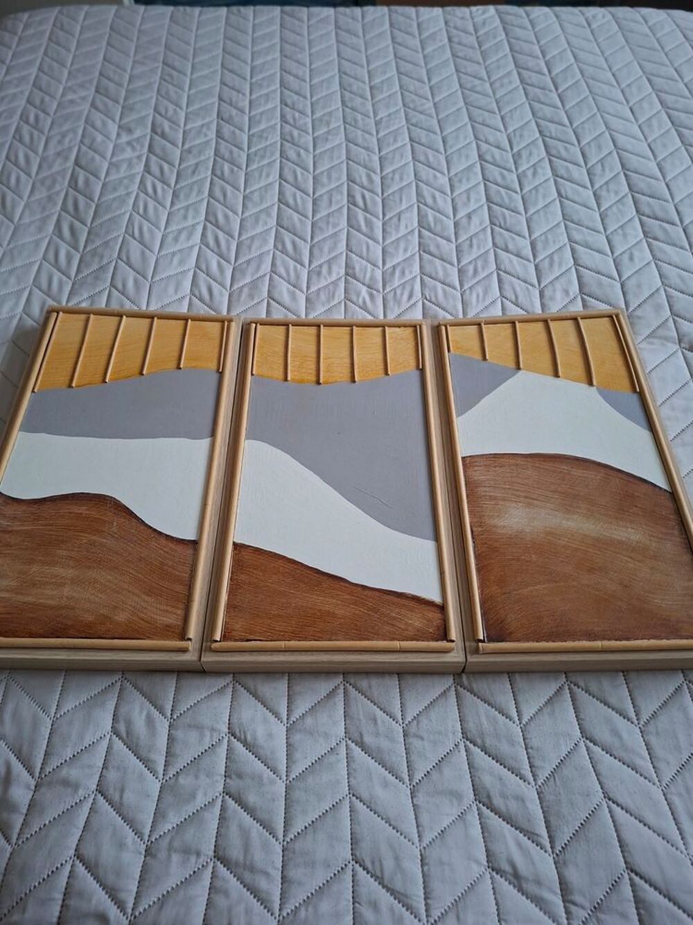 3 beaux tableaux minimaliste
Décoration