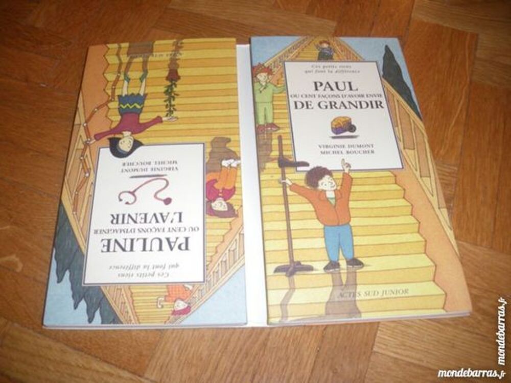 Livre double &quot;Paul et Pauline&quot; th&egrave;me avenir (3) Livres et BD